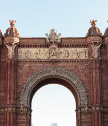 barcelona, spain, barcelona spain, Arc de Triomf