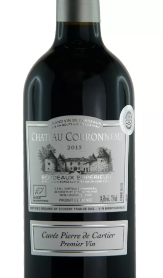 Thumbnail: Château Couronneau Cuvée Pierre de Cartier 2021 - Bio AB / Demeter