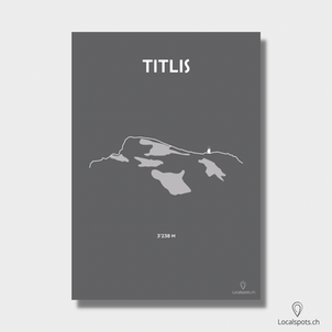 Titlis Poster by David Seav - Localspots.ch