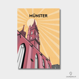 Münster Poster by David Seav - Localspots.ch