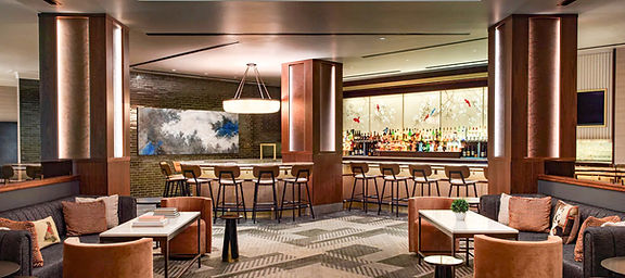Century Caseworks and Millwork JW Marriott Bar, Dining Room, Reception, Hallway, Wall Pane