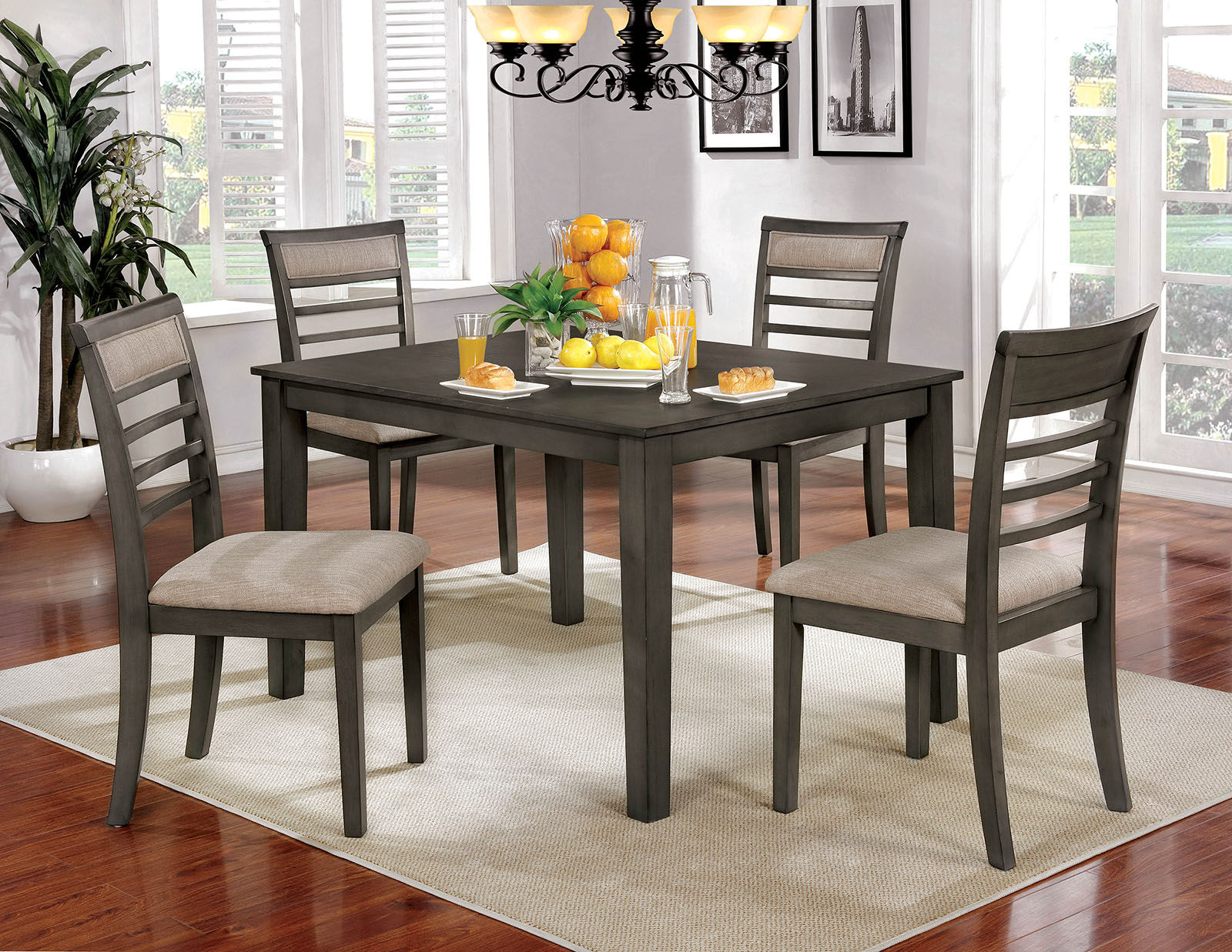 5 Pc. Dining Table Set FAFNIR