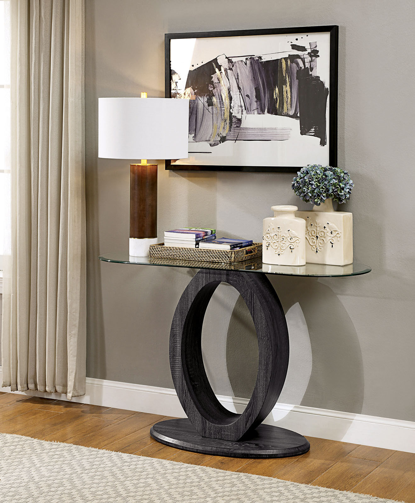 Sofa Table Gray LODIA