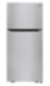 17,20,24 cubic feet Top freezer colors: white, black, stainless steel