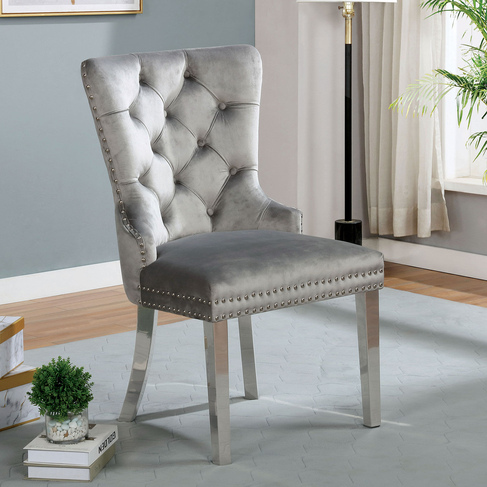 Chair Gray (2/CTN) JEWETT