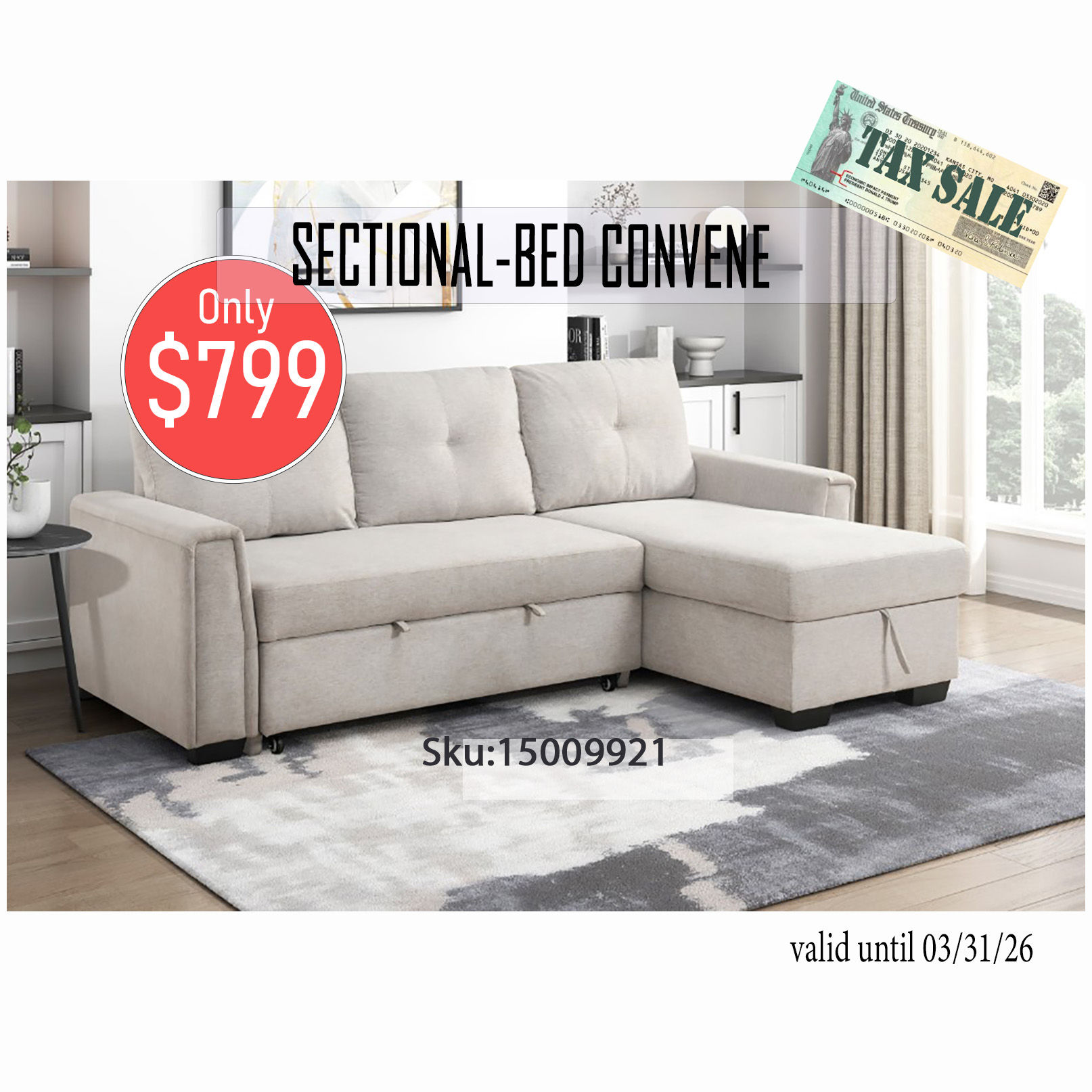 Sectional bed Convene