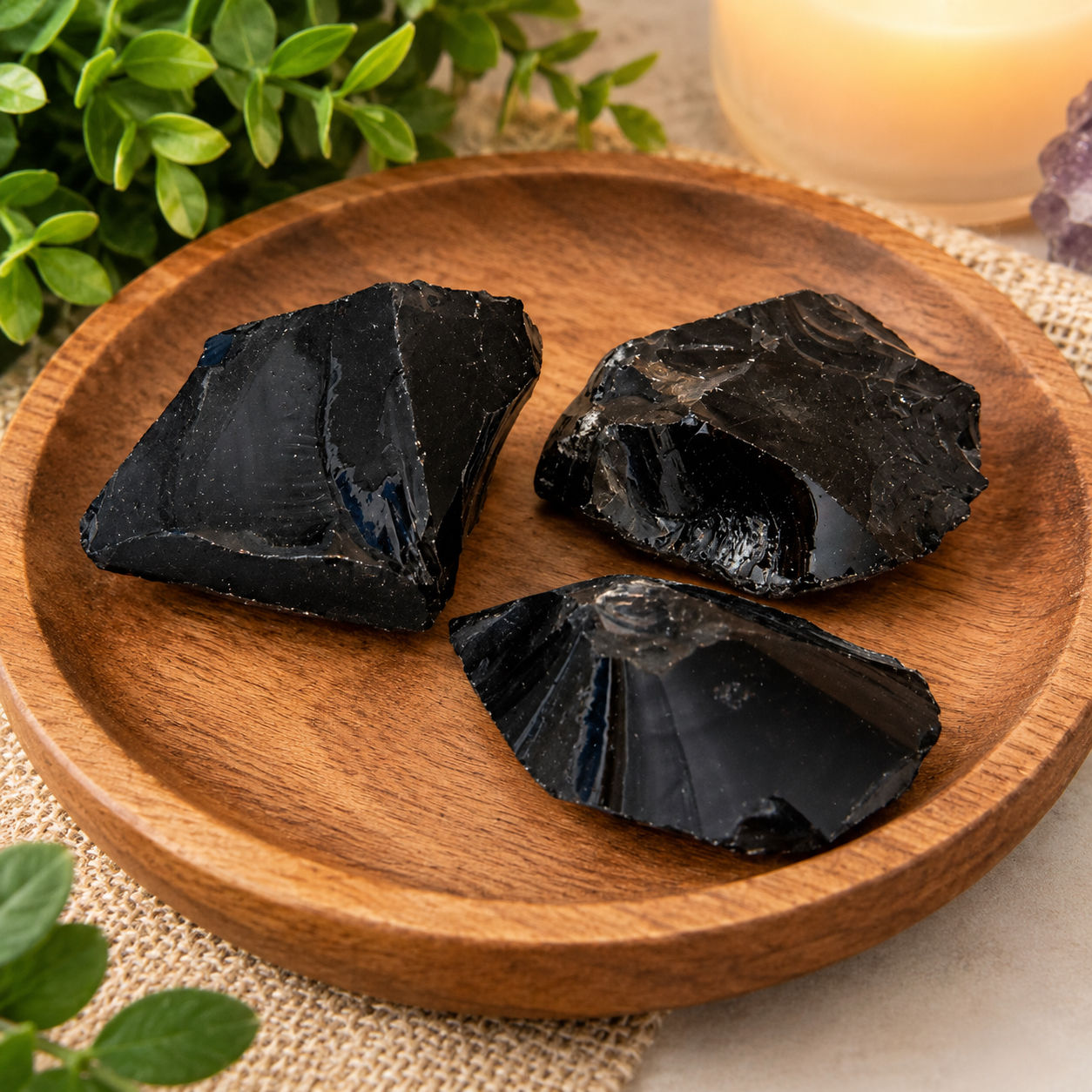 Obsidian Crystal (Raw 2-4cm)