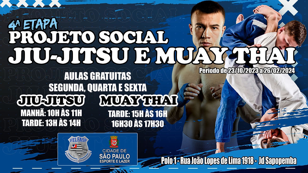 Jiu Jitsu e Muay Thai