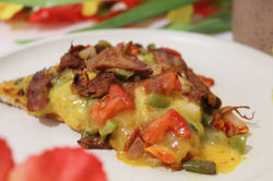 Jackfruit Pizza