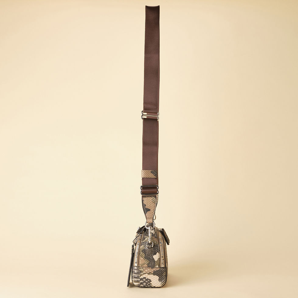 Thumbnail: ソフトミニトランク カモフラージュパイソン・ブラウン