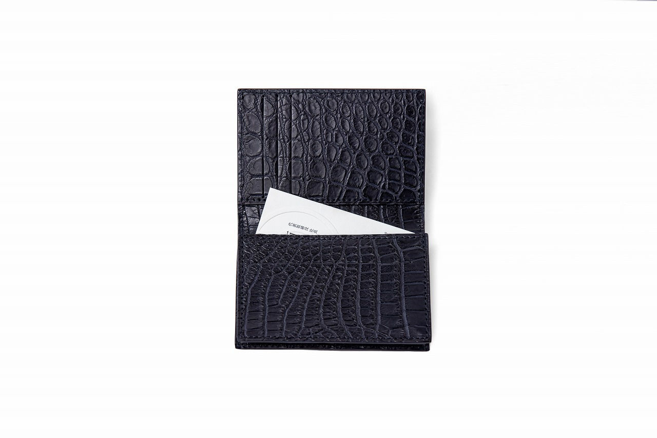 Navy Business Card Case
