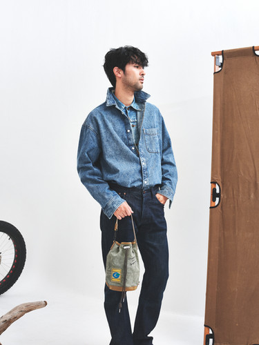 ドローストリングバッグ(エディション ブラウン) | G LUGGAGE&EQUIPMENT