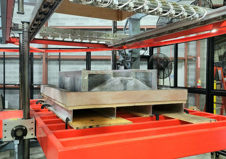 Thermoforming Mold in the Machine