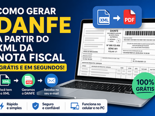 Gerar DANFE a Partir do XML da Nota Fiscal