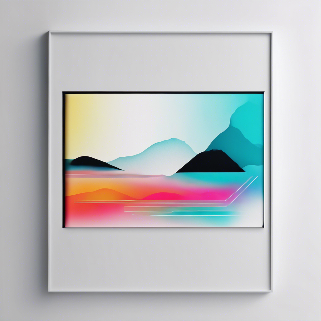 Abstract Landscape Art Print