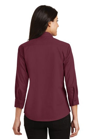 Thumbnail: Women's 3/4 Sleeve Button Down