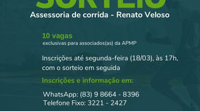 APMP sorteia 10 vagas para assessoria de corrida de rua