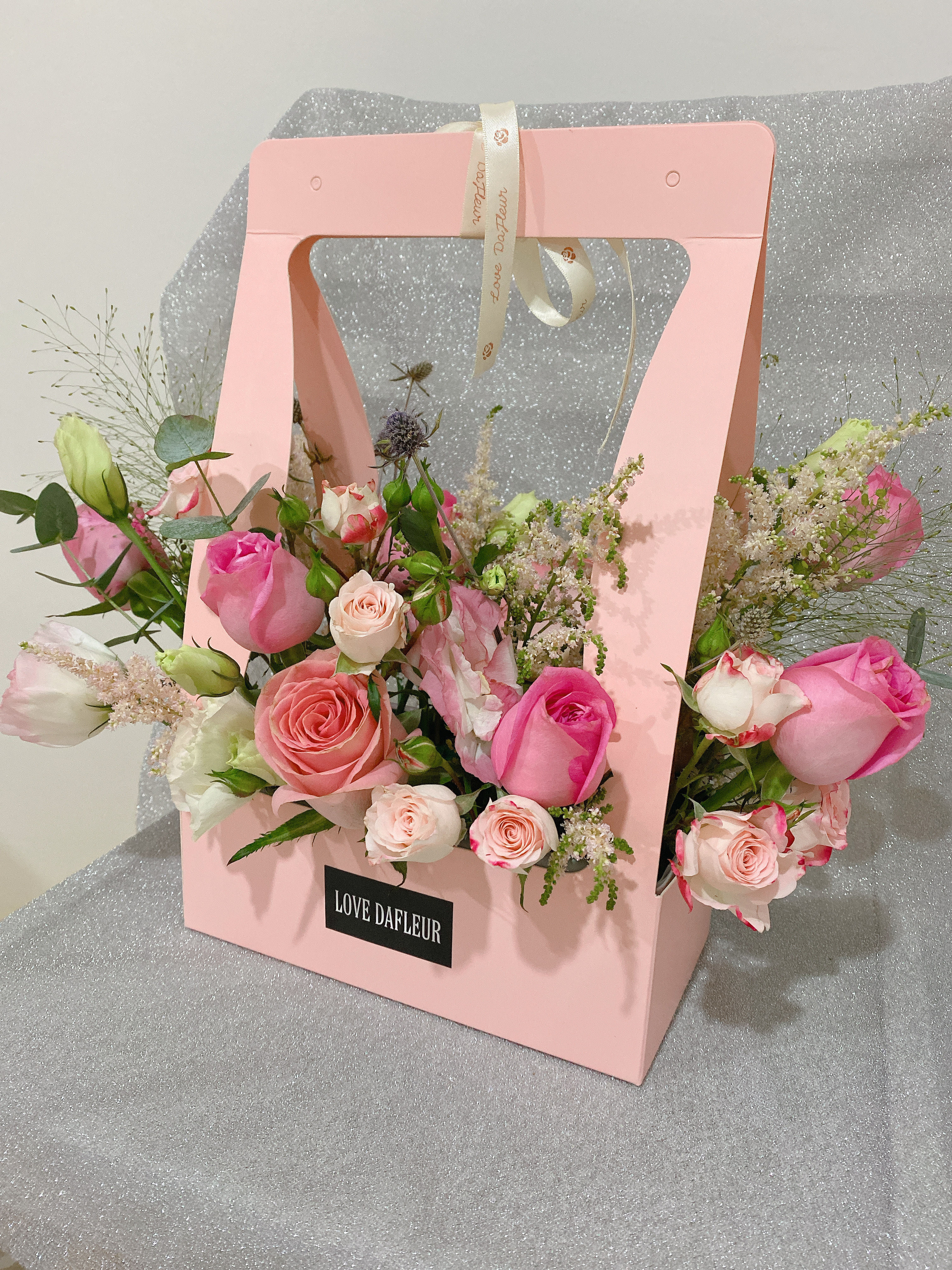 Grand Opening Flower Basket