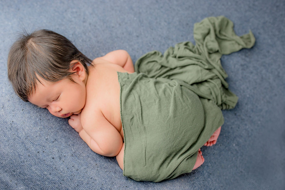 beautiful baby in a blanket