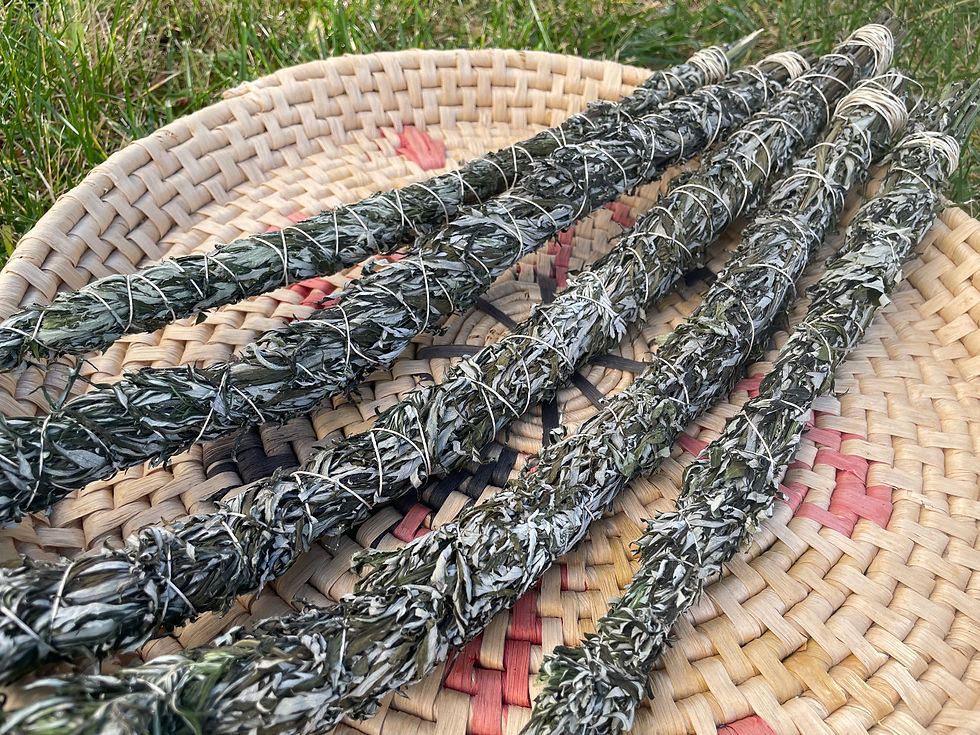 Thumbnail: Mugwort Dream Wand (Smudge)