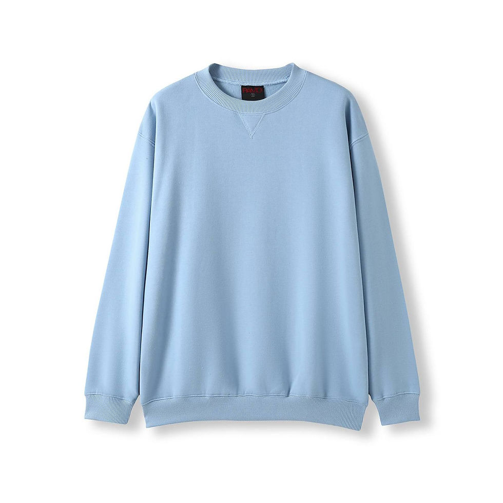 Thumbnail: Cotton Crew Neck Fleece - customise with any of our designs, 9 colour way