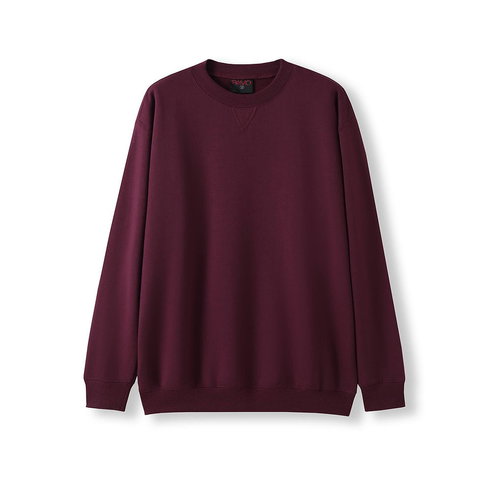 Thumbnail: Cotton Crew Neck Fleece - customise with any of our designs, 9 colour way