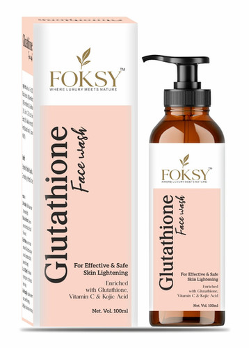 glutathione face wash for oily skin Best Glycolic Kojic Acid Glutazing Facewash more effective alternative to oral supplements Kulveda Glutathione Facewash | Skin