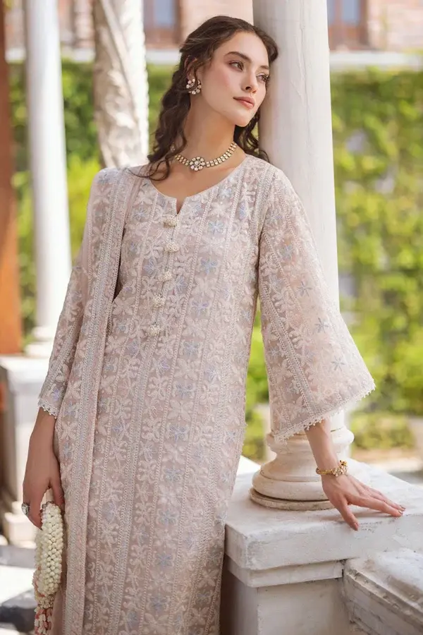 Thumbnail: Saugaat Chikankari by Mushq Ready to Wear