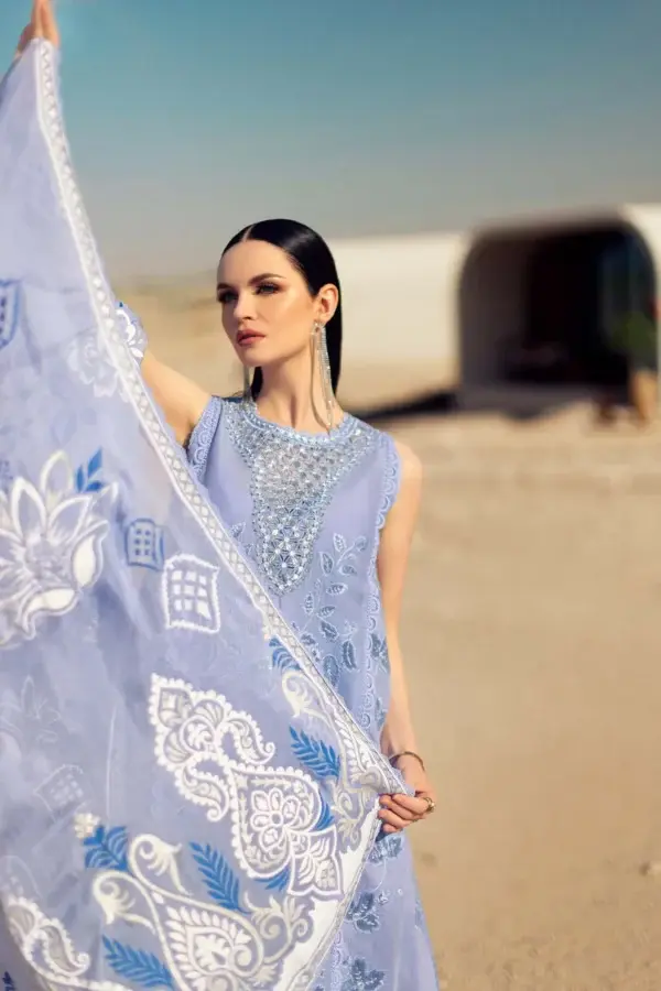 Thumbnail: Noor Handwork Laserkari Lawn’24