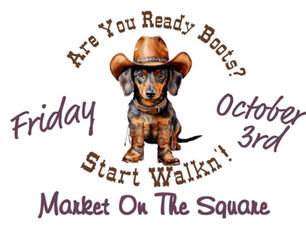 🐾 Join the Weiner Walk at Market on the Square!