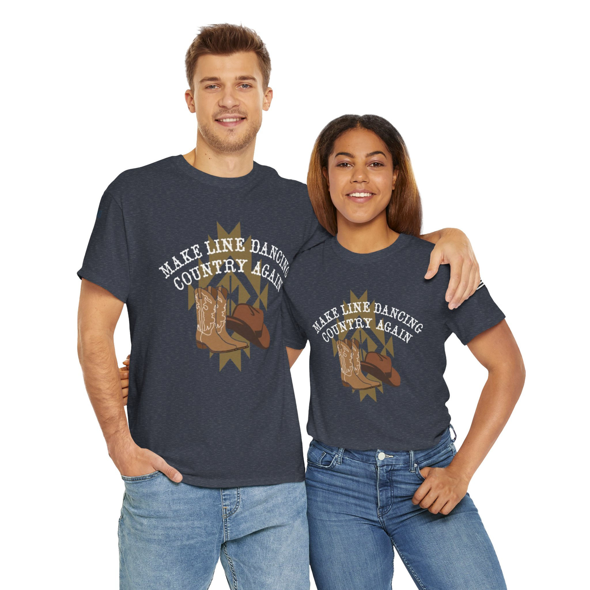 Make Line Dancing Country Again Unisex Heavy Cotton Tee