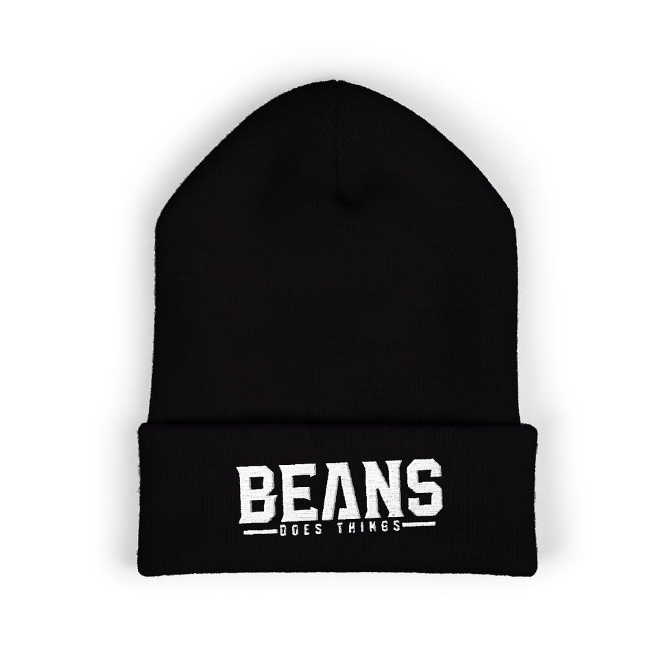 Thumbnail: Beans Does Things Beanie