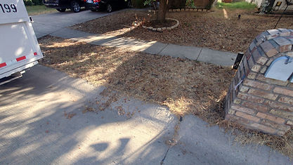 After image of the bulk pickup of the granite slab