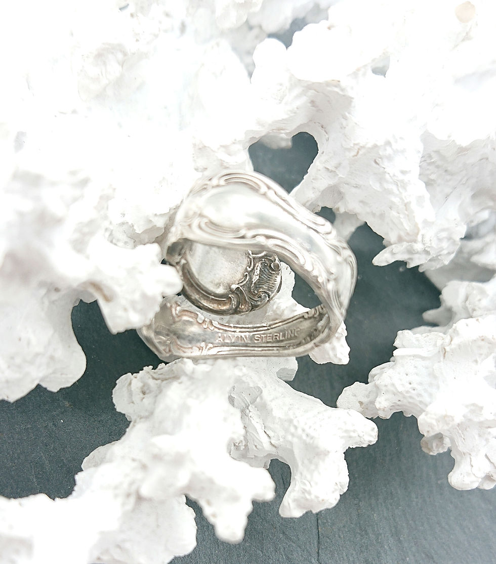 Thumbnail: Alvin sterling spoon ring