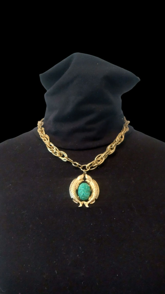 Thumbnail: Marked Exquisite pendant necklace 