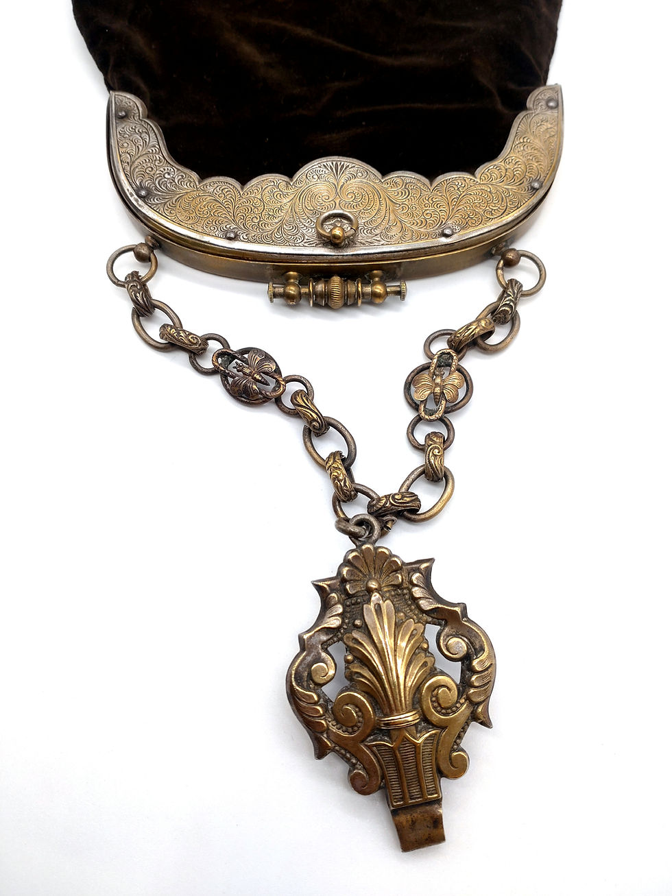 Thumbnail: Chatelaine belt purse 