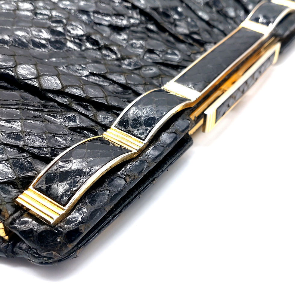 Thumbnail: Judith Leiber black handbag 