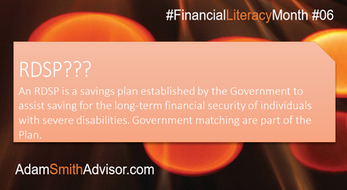 What is a RDSP? #FinancialLiteraryMonth