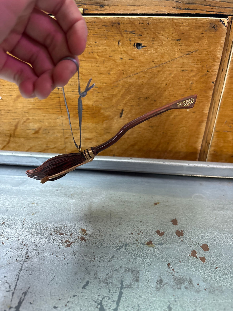 Thumbnail: Harry Potter Nimbus 2000 hanging ornament 