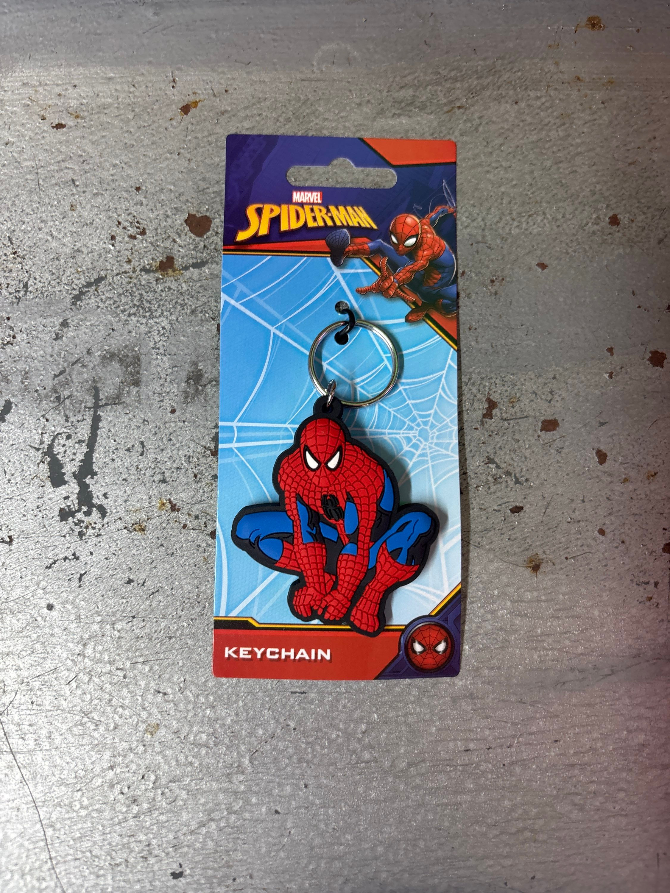 Spiderman keychain