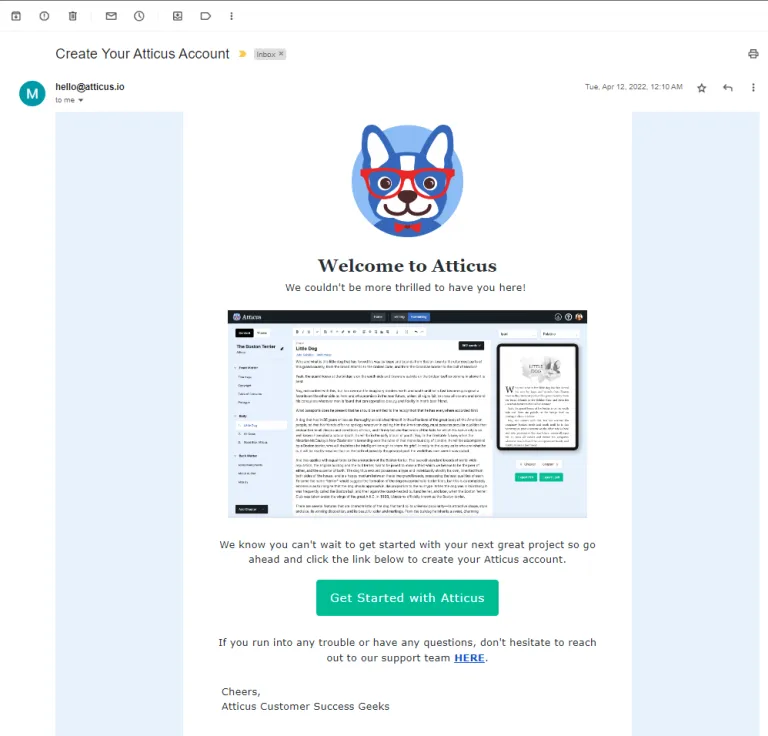Atticus software