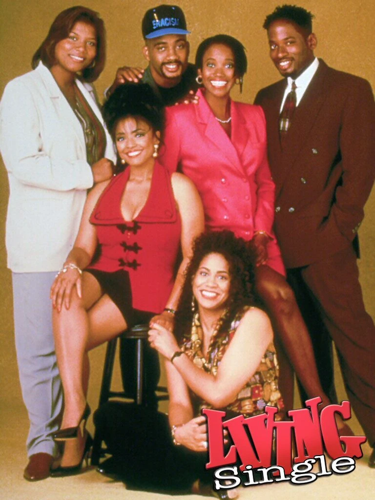 TV poster of the show Living Single