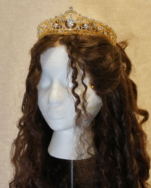 Princess golden tiara