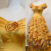 Belle - golden dress