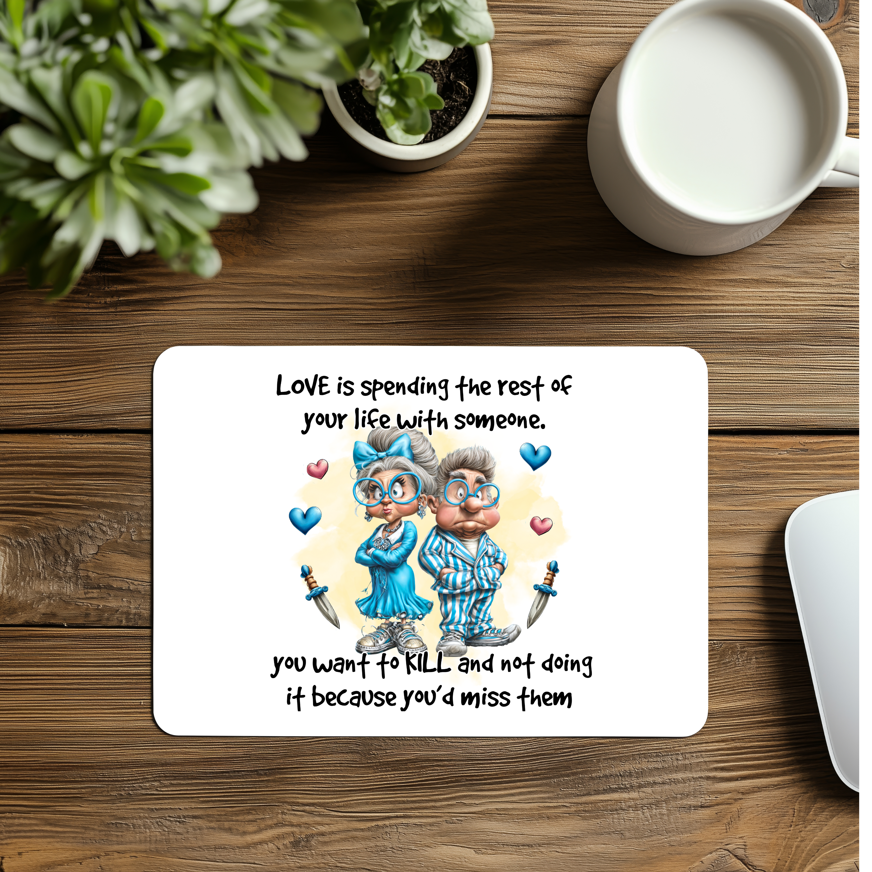 Valentine Couple Mousepad