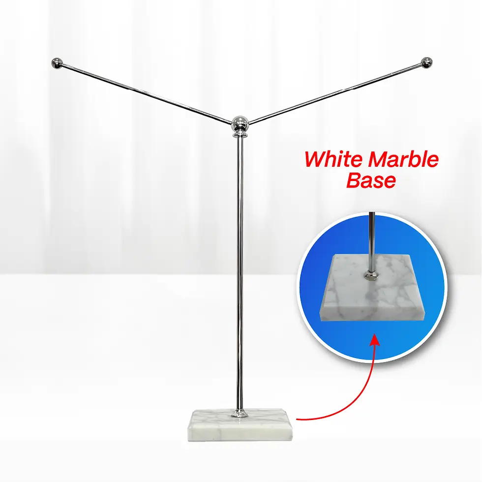 Thumbnail: Table Flag - White Marble Base