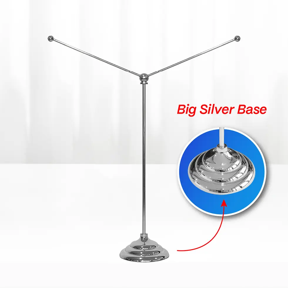 Thumbnail: Table Flag - Big Silver Base
