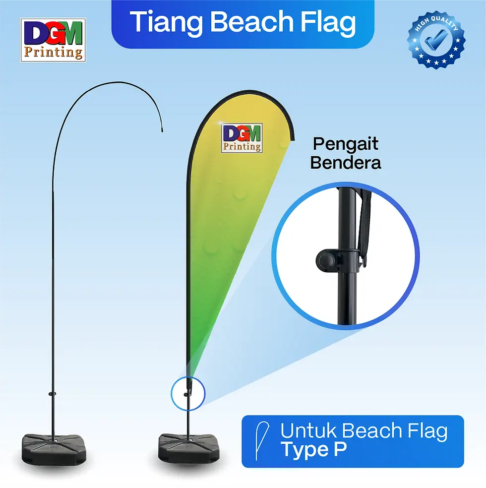 Thumbnail: Size XL - Type P (Tiang Beach Flag)