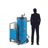 KB5S : Aspirateur industriel KEVAC KB5S pour l'aspiration de farines et résidus alimentaires.