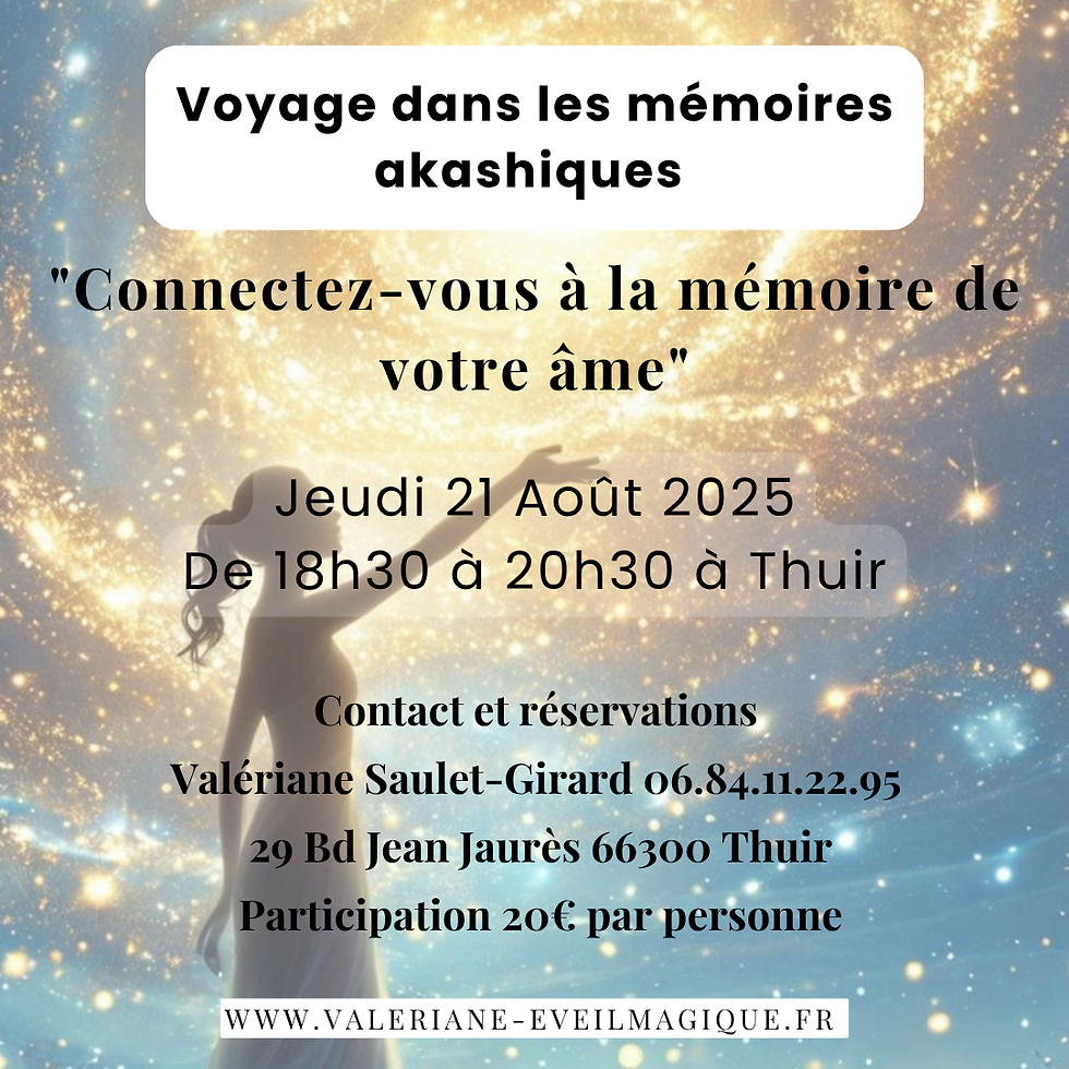 Voyage dans les mémoires akashiques